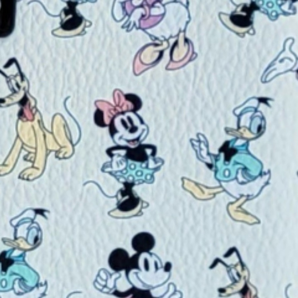 Limited Edition * DISNEY Wallet Wristlet * MICKEY Minnie MOUSE Donald DAISY Duck - Picture 2 of 7